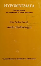 book Antike Sintflutsagen