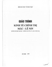 book Marxism - Leninism Political Economy (Kinh tế chính trị Marx - Lenin)