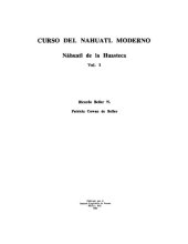 book Curso del nahuatl moderno: Náhuatl de la Huasteca