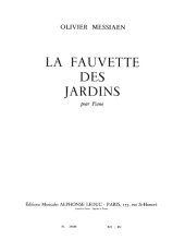 book La Fauvette des Jardins pour Piano