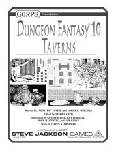 book GURPS 4th edition. Dungeon Fantasy 10: Taverns