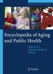 book Encyclopedia of Aging And Public Health