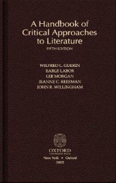 book A Handbook of Critical Approaches to Literature