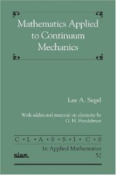 book Mathematics Applied to Continuum Mechanics