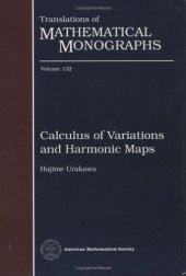 book Calculus of variations and harmonic maps