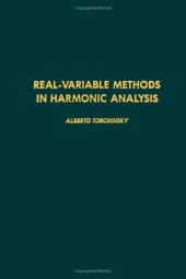 book Real-variable methods in harmonic analysis