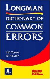 book Longman dictionary of common errors