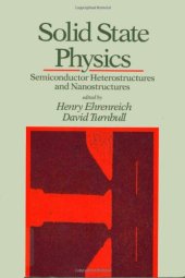 book Semiconductor Heterostructures and Nanostructures