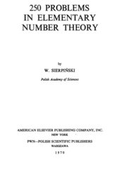 book 250 problems in elementary number theory