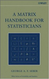 book A matrix handbook for statisticians