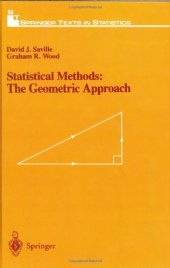 book Statistical methods: The geometric approach