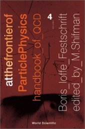 book At the frontier of particle physics