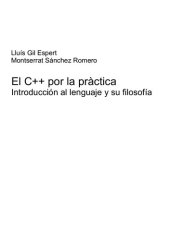 book El C++ por la práctica introducción al lenguaje y su filosofía