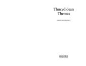 book Thucydidean Themes