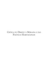 book Crítica do direito à moradia e das políticas habitacionais