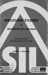 book Discourse studies in Mesoamerican languages. Volume 1: Discussion