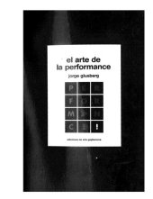 book El arte de la performance