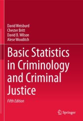 book Basic Statistics in Criminology and Criminal Justice