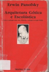 book Arquitetura gótica e escolástica