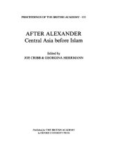 book After Alexander : Central Asia before Islam