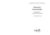 book Römische Kaisertabelle: Grundzüge einer römischen Kaiserchronologie