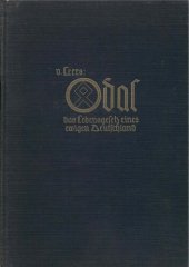 book Odal - Das Lebensgesetz eines ewigen Deutschland