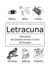 book Letracuna. Abecedario del Quichua Serrano Central del Ecuador