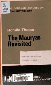 book The Mauryas Revisited