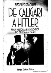 book De Caligari a Hitler: Uma história Psicológica do Cinema Alemão