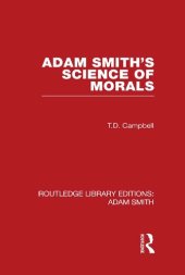 book Adam Smith's Science of Morals