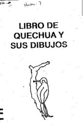 book Libro de quechua y sus dibujos: Adecuado para el Callejón de Huaylas y el Callejón de Conchucos