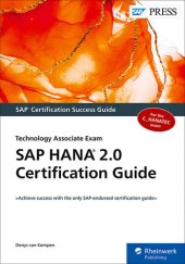 book SAP HANA 2.0 Certification Guide: Technology Associate Exam