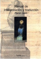 book Manual de Interpretación y Traducción