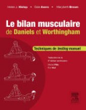 book Le bilan musculaire de Daniels et Worthingham: Techniques de testing manuel