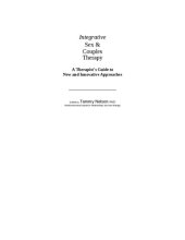 book Integrative Sex & Couples Therapy: A Therapist’s Guide to New and Innovative Approaches