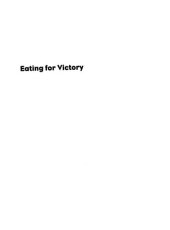 book Eating for victory : food rationing and the politics of domesticity