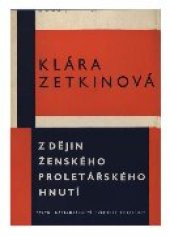 book Z dějin ženského proletářského hnutí v Německu