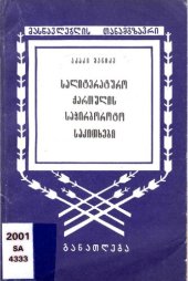 book სალიტერატურო ქართულის საჭირბოროტო საკითხები