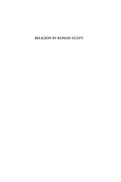 book Religion in Roman Egypt