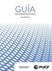 book GUIA DE INVESTIGACIÓN EN DERECHO