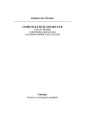 book Comunitate si societate