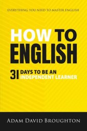 book How To English: 31 Days to be an independent learner