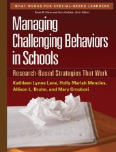 book Managing Challenging Behaviors in Schools: Research-Based Strategies That Work