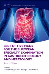 book Best of Five MCQS for the European Specialty Examination in Gastroenterology and Hepatology