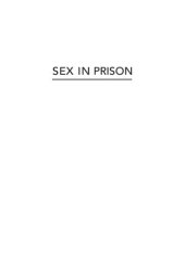 book Sex in Prison: Myths and Realities