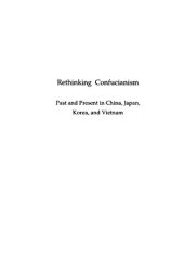 book Rethinking confucianism : past and present in China, Japan, Korea, and Vietnam