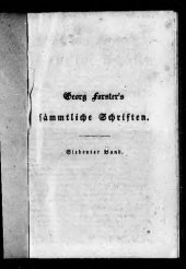 book Johann Georg Forster, Briefwechsel