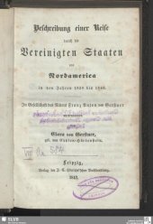 book Beschreibung einer Reise durch die Vereinigten Staaten von Nordamerica in den Jahren 1838 bis 1840