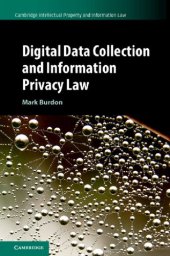 book Digital Data Collection And Information Privacy Law