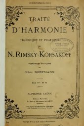 book Traite d'Harmonie - Théorique et Pratique